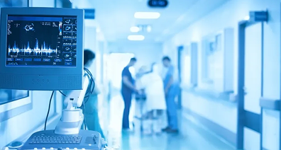 GettyImages-505936321 A blurry photo of people in the hospital.
